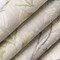 Blue Yellow Stain & Water Resistant Performance Pet Friendly Floral Linen Look Print Upholstery Fabric by The Yard - SKU: Nova Daffodil